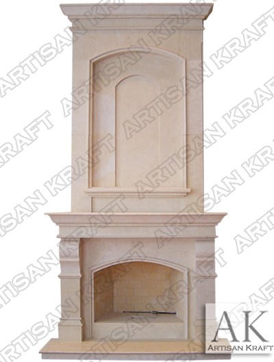Metropolis Overmantel Fireplace