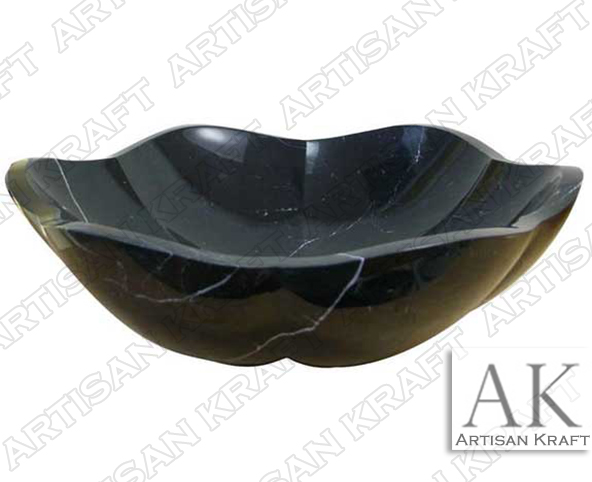 Black Forest Marble Art Sink