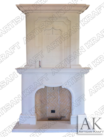 Normandy Overmantel Fireplace