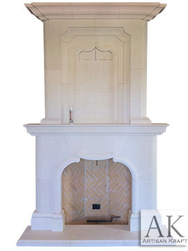 Normandy Overmantel Fireplace