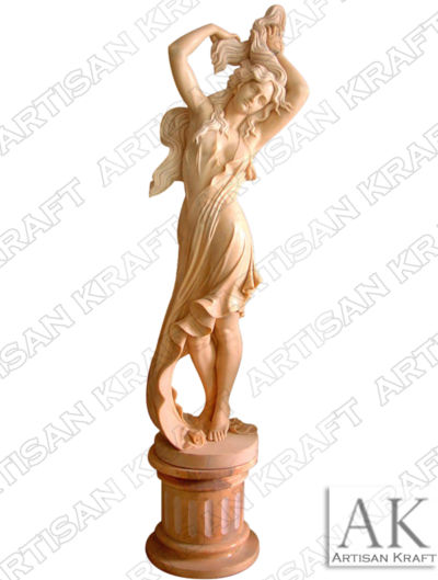 Beautiful Woman Marble Statue