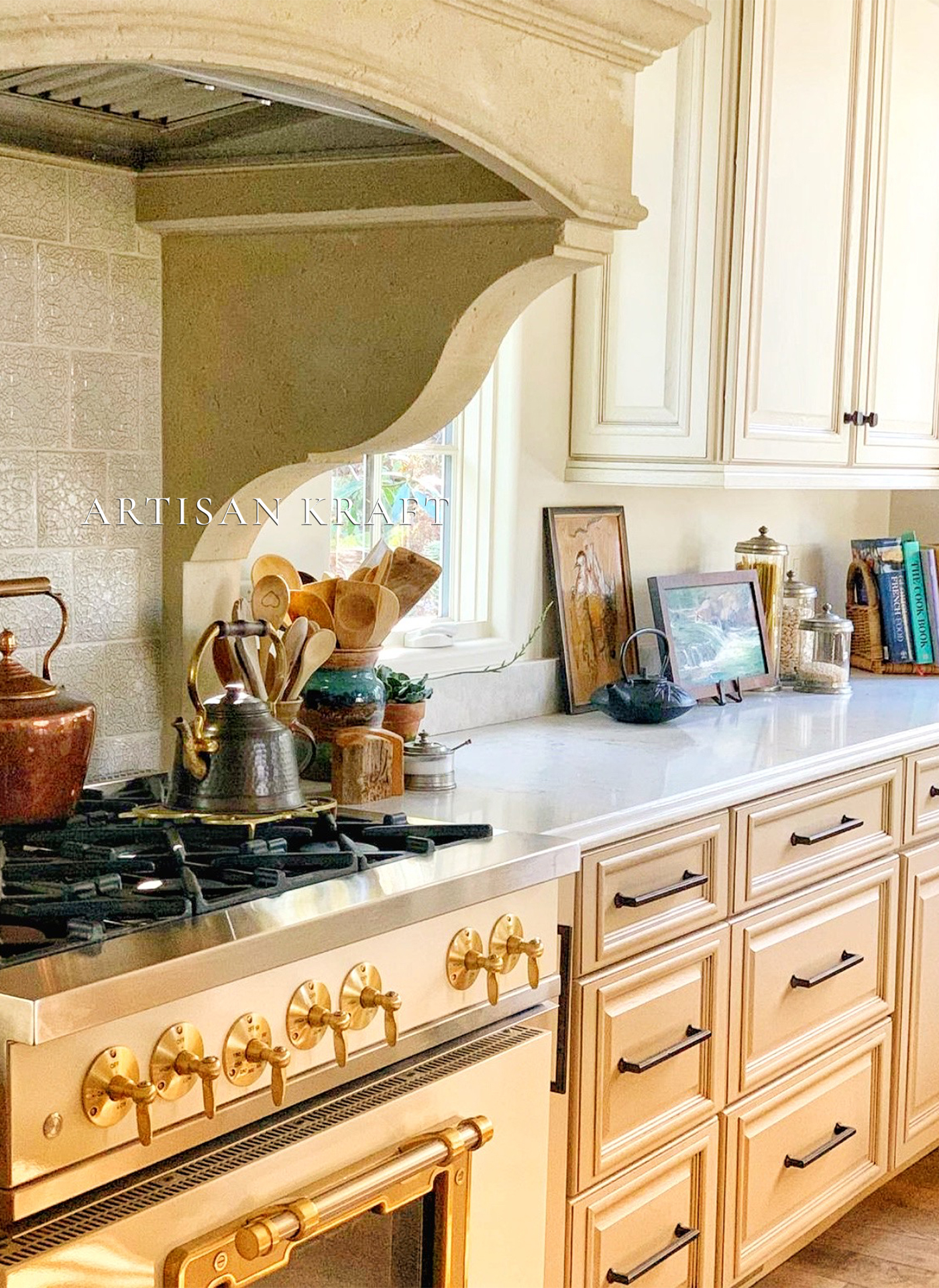 Hampton Stone Range Hood - Artisan Kraft