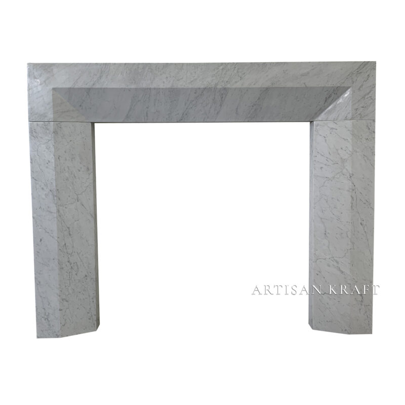 Beveled Fireplace Mantel