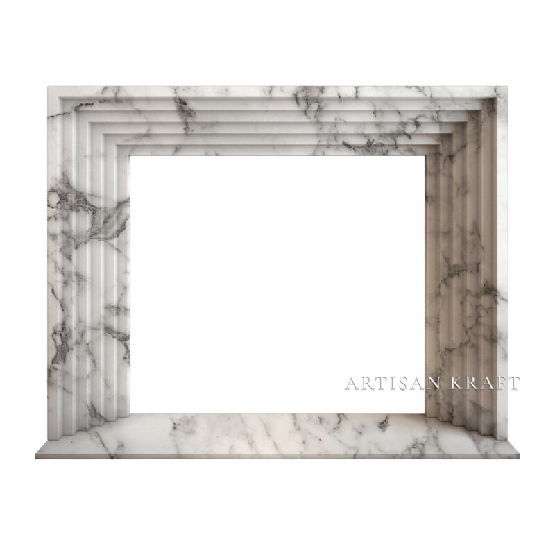 Deco Fireplace Mantel