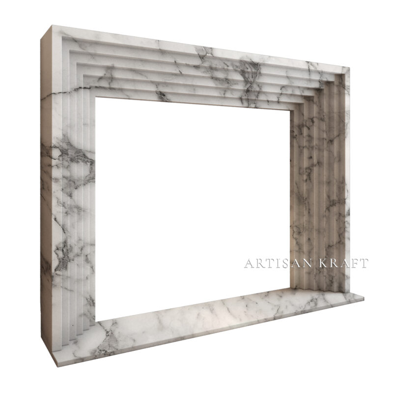 Deco Fireplace Mantel