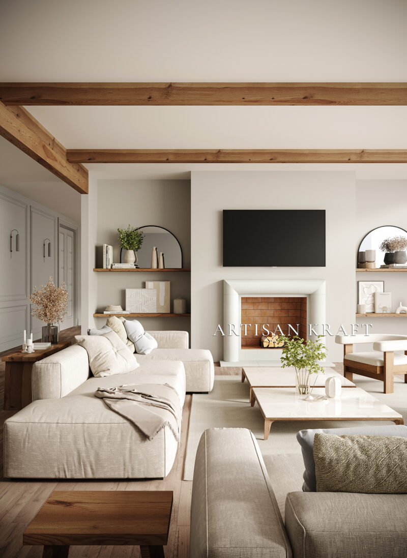 Aspen Cast Stone Mantel