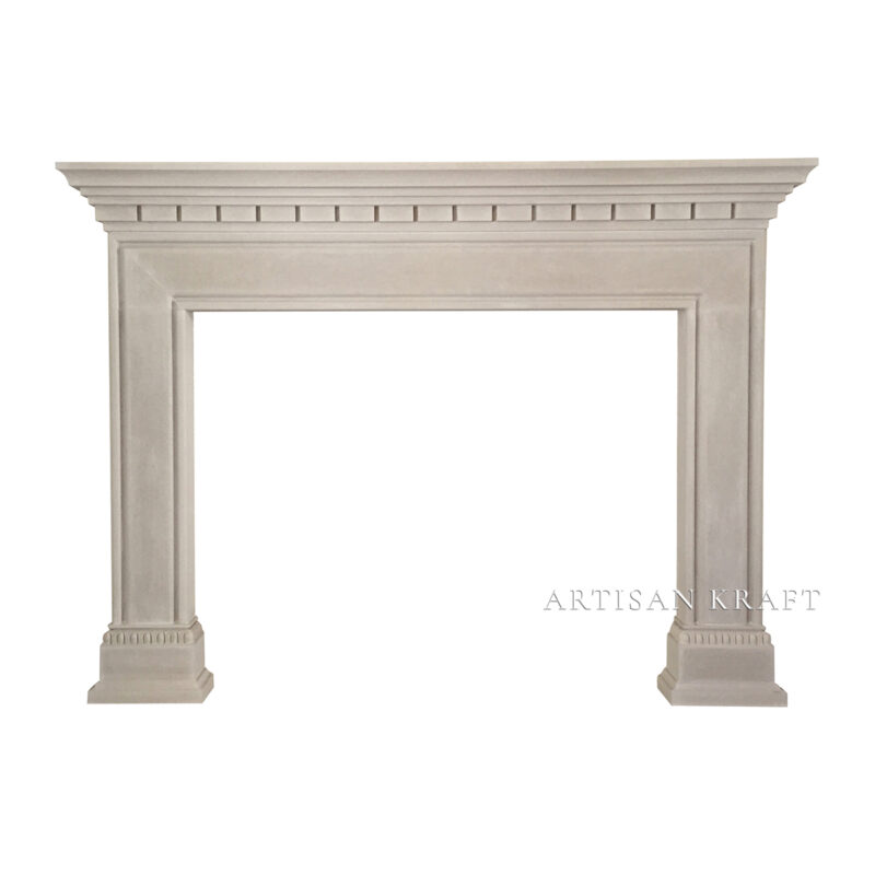 Alpine Cast Stone Mantel