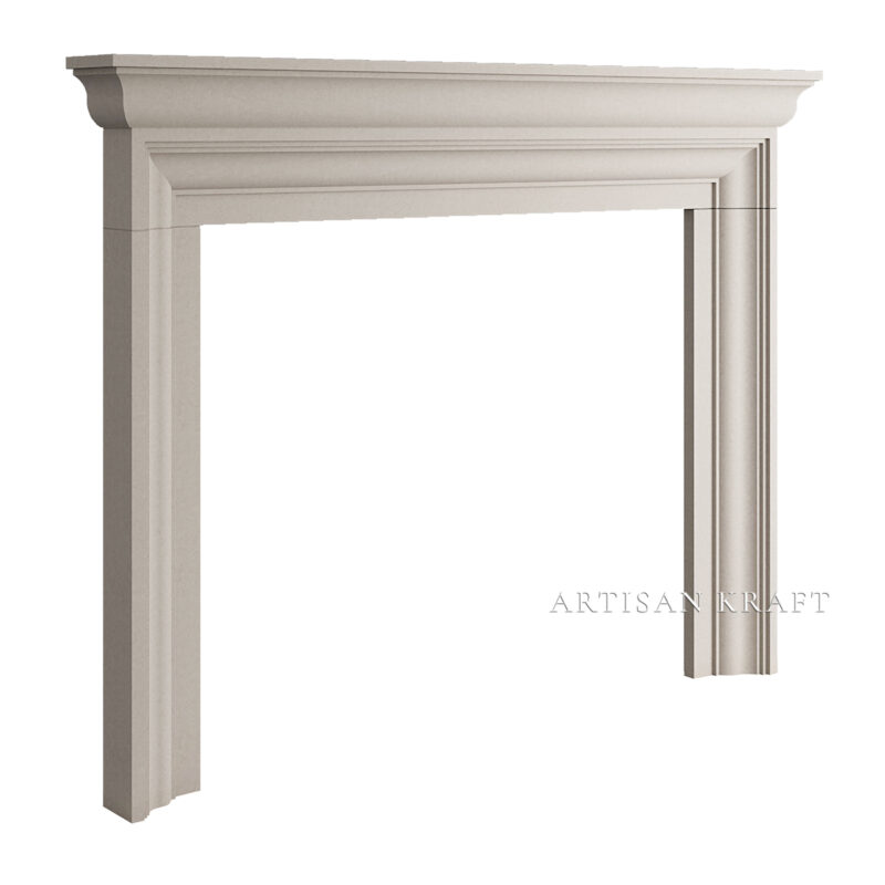 Austin Cast Stone Mantel