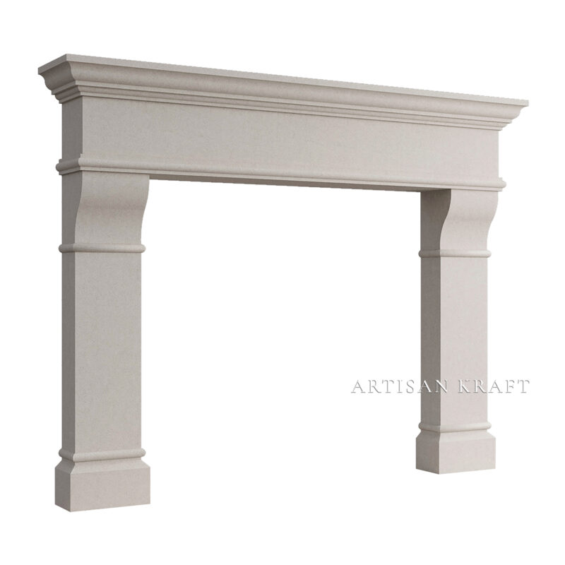 Rochester Cast Stone Mantel