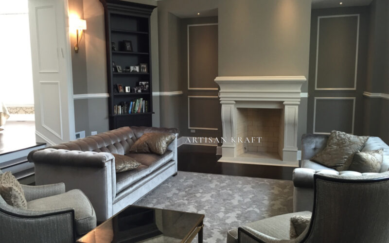 Leon Cast Stone Mantel