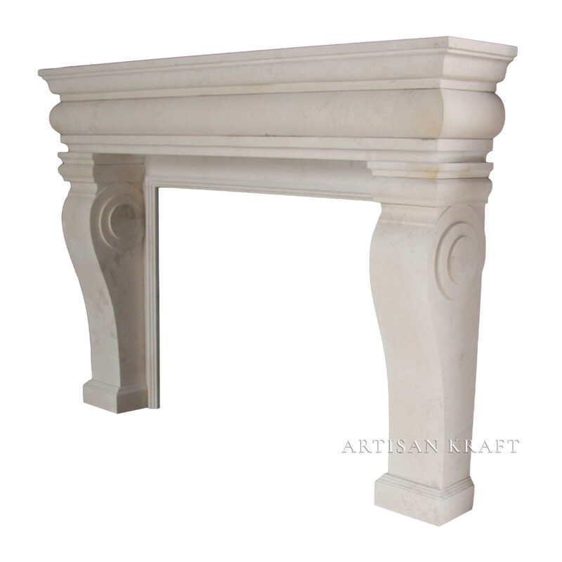 Classic French Fireplace Mantel