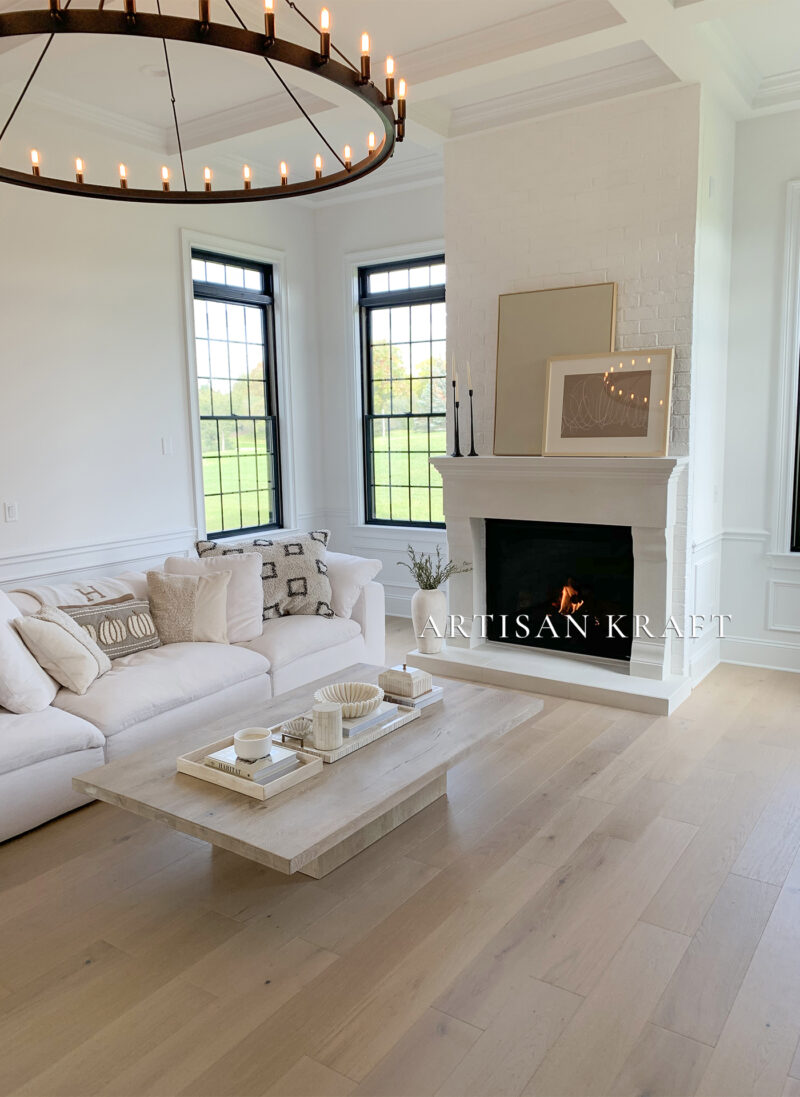 Winnetka Cast Stone Mantel