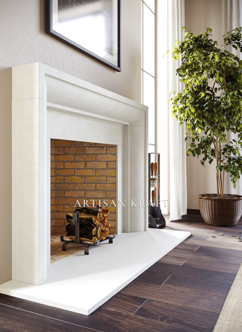 Nashville Cast Stone Mantel