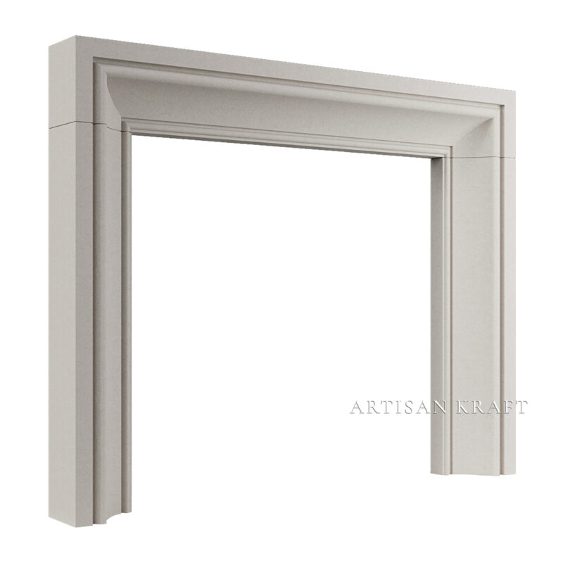 Vancouver Cast Stone Mantel