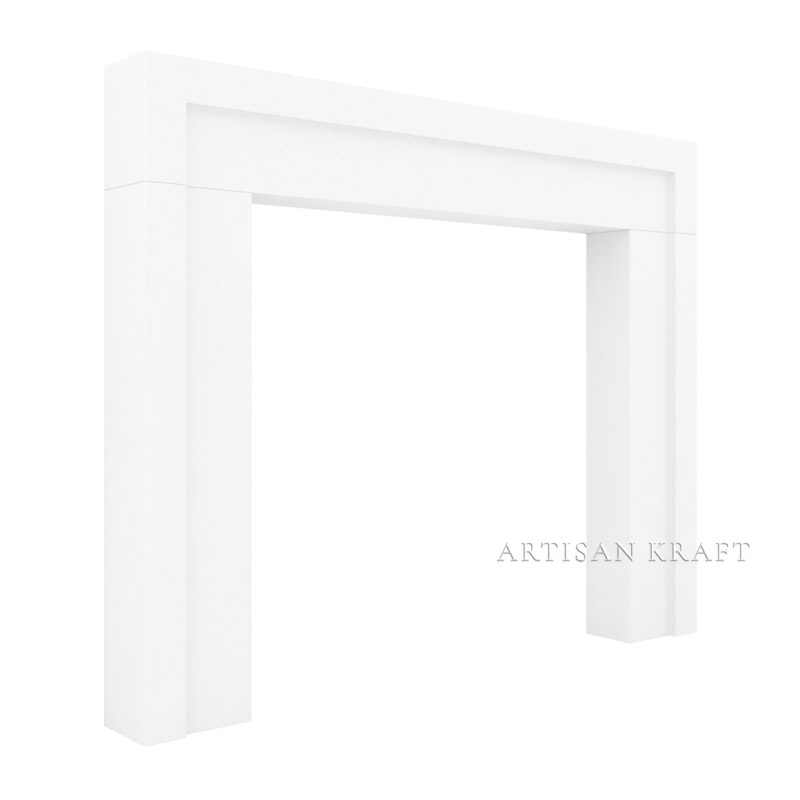 Flatiron Cast Stone Mantel