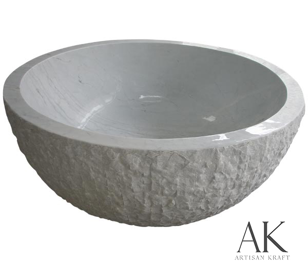 Coronado Round Stone Bathtub