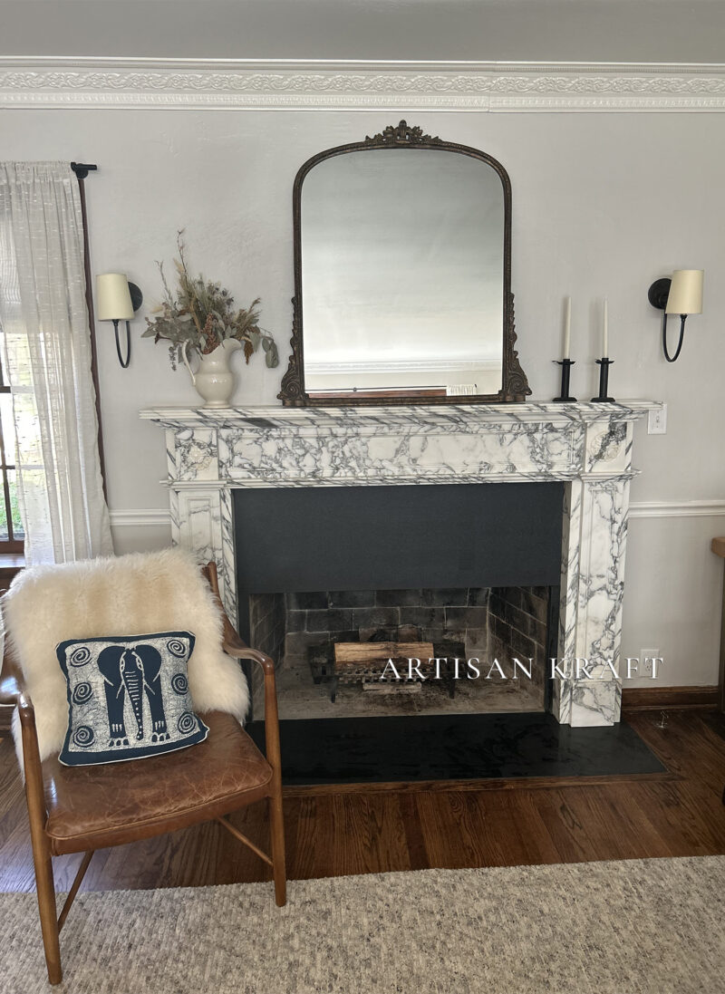 English Regent Fireplace Mantel