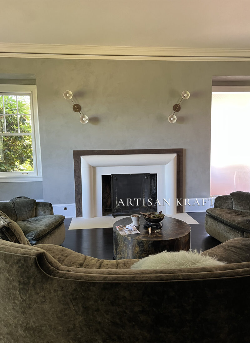 Aspen Cast Stone Mantel