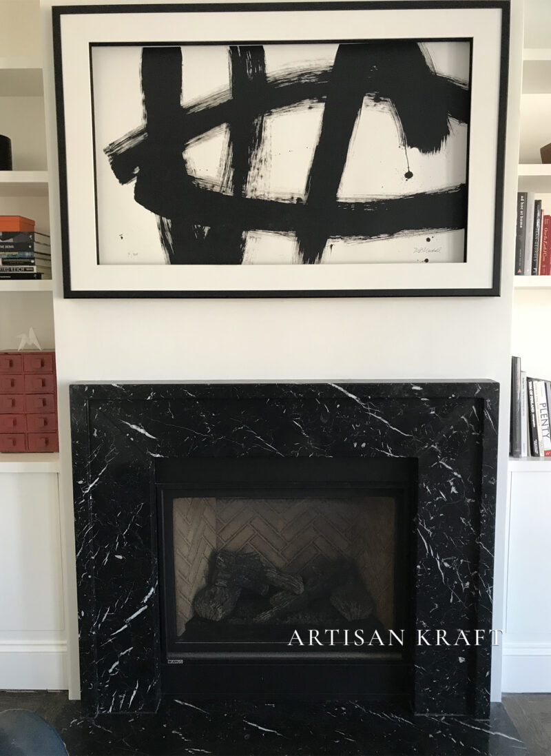 Flatiron Fireplace Mantel