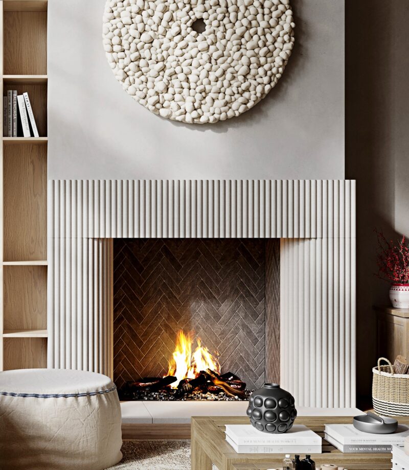The Best Materials for Fireplace Surrounds