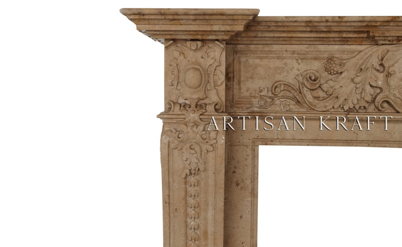 Verona Marble Fireplace Stock