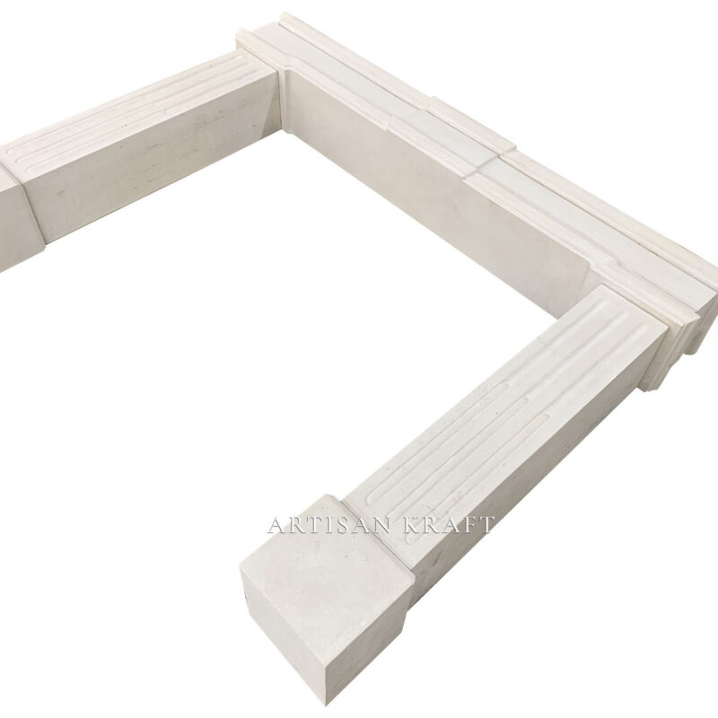 Newport Limestone Fireplace Stock