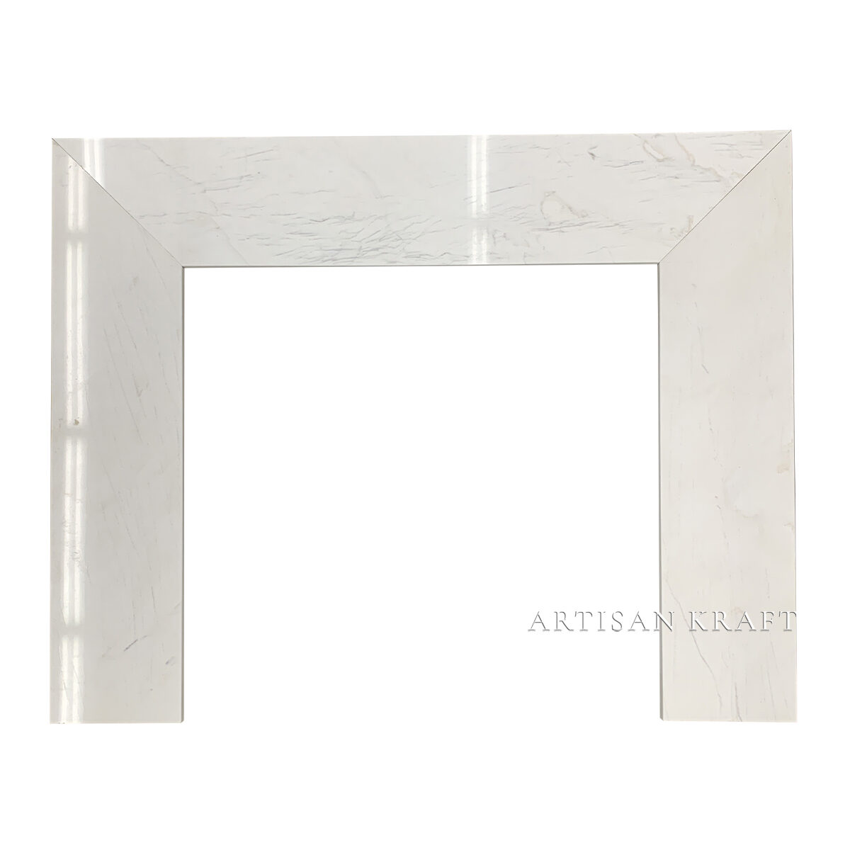 Contemporary Fireplace Mantel - Artisan Kraft