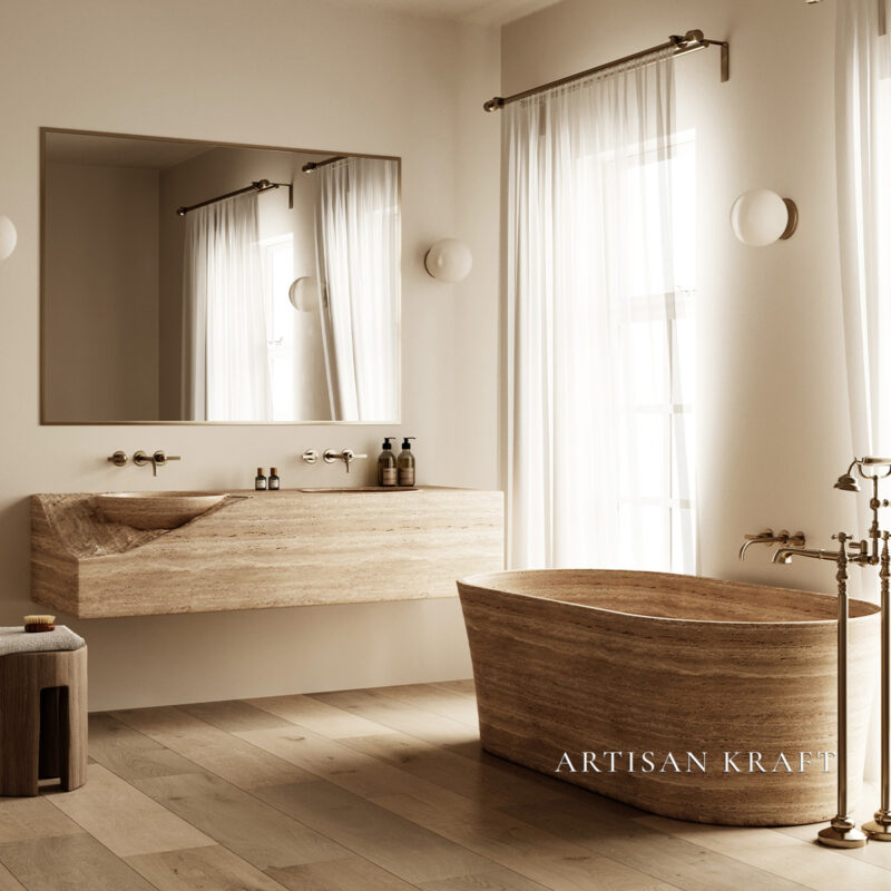Malibu Stone Bathtub