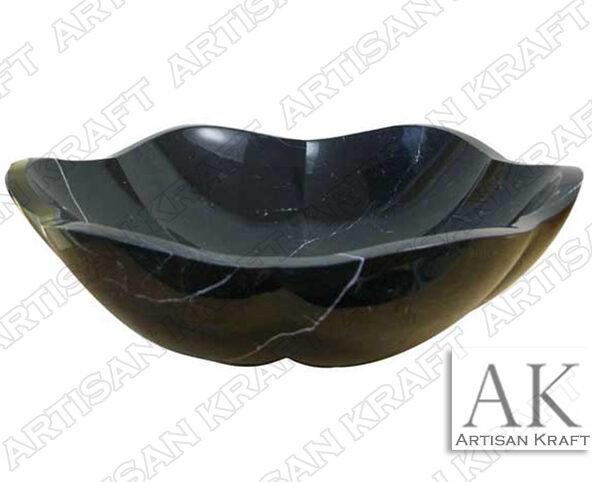 Black Forest Marble Art Sink